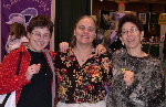 Rachel, Kathy & Suri at Biennial '03.jpg